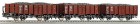 66074 Roco Set of 3 Gondola cars with coal load
